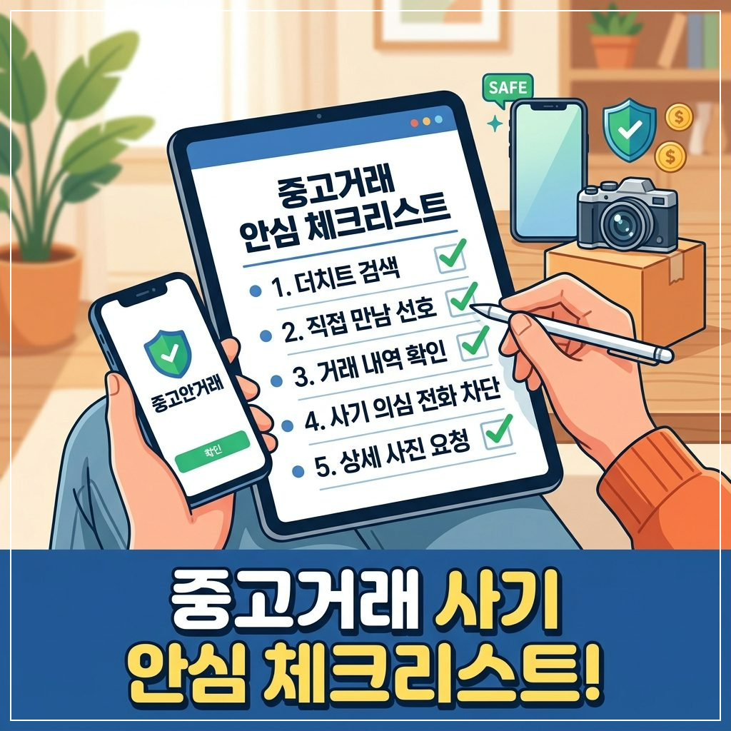 중고거래사기피하는법