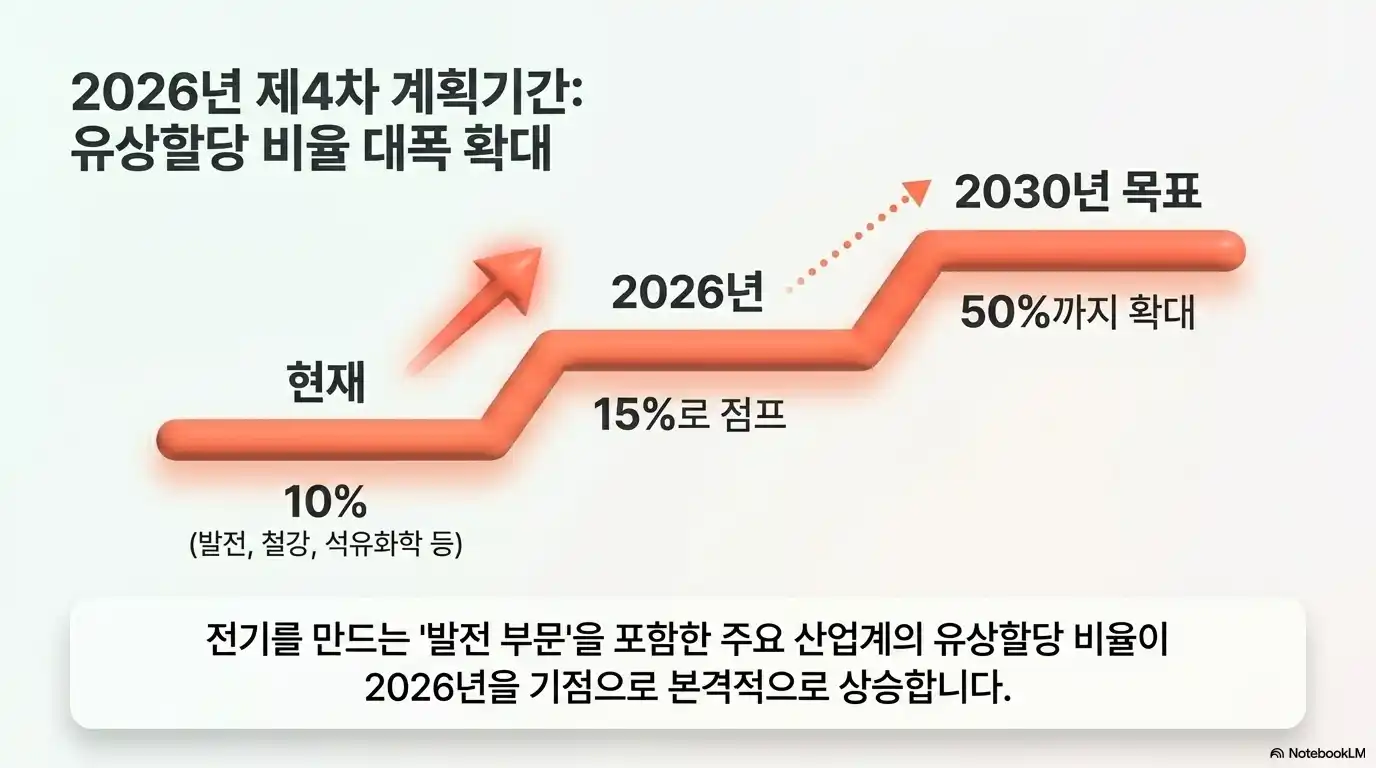 탄소배출권 거래제도 4차 계획기간 정리