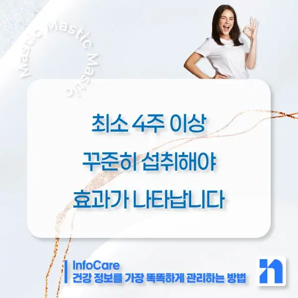 매스틱 매스틱검 복용법 부작용