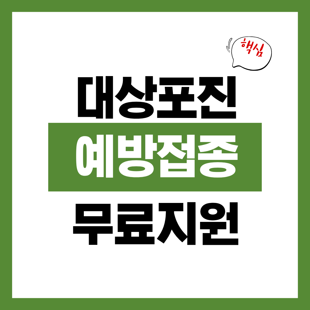 대상포진 예방접종 지자체 무료 지원 지역&middot;신청자격&middot;신청방법 총정리