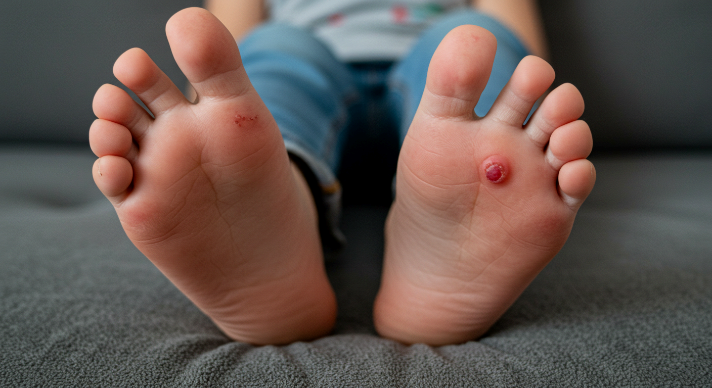 발과 손에 물집이 생기면? 수족구병 의심!