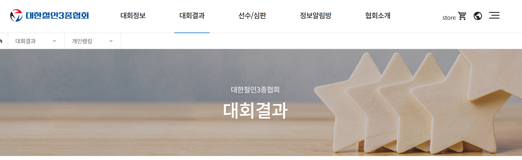 대한철인3종협회 (대회결과)