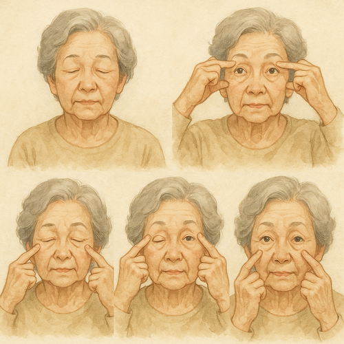 눈꺼풀-개선운동-5가지