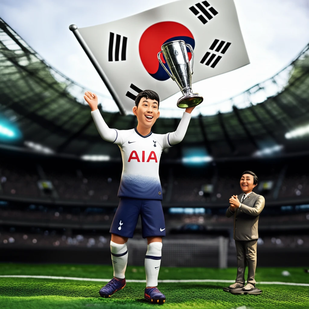 토트넘 17년 만에 감격 우승! 손흥