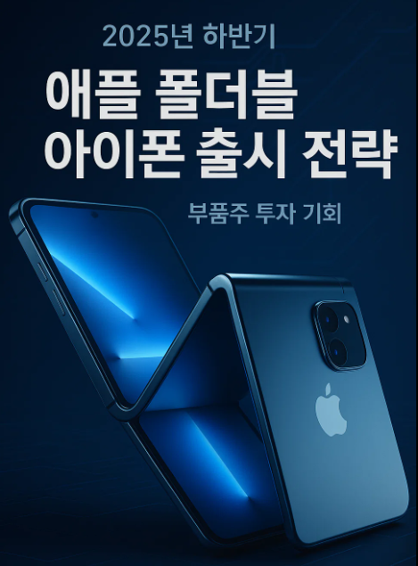 애플 폴더블 폰 출시 전략과 부품주 투자 전략