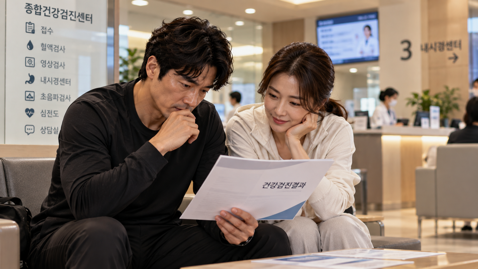 동갑 부부가 함께 건강검진 받은 날