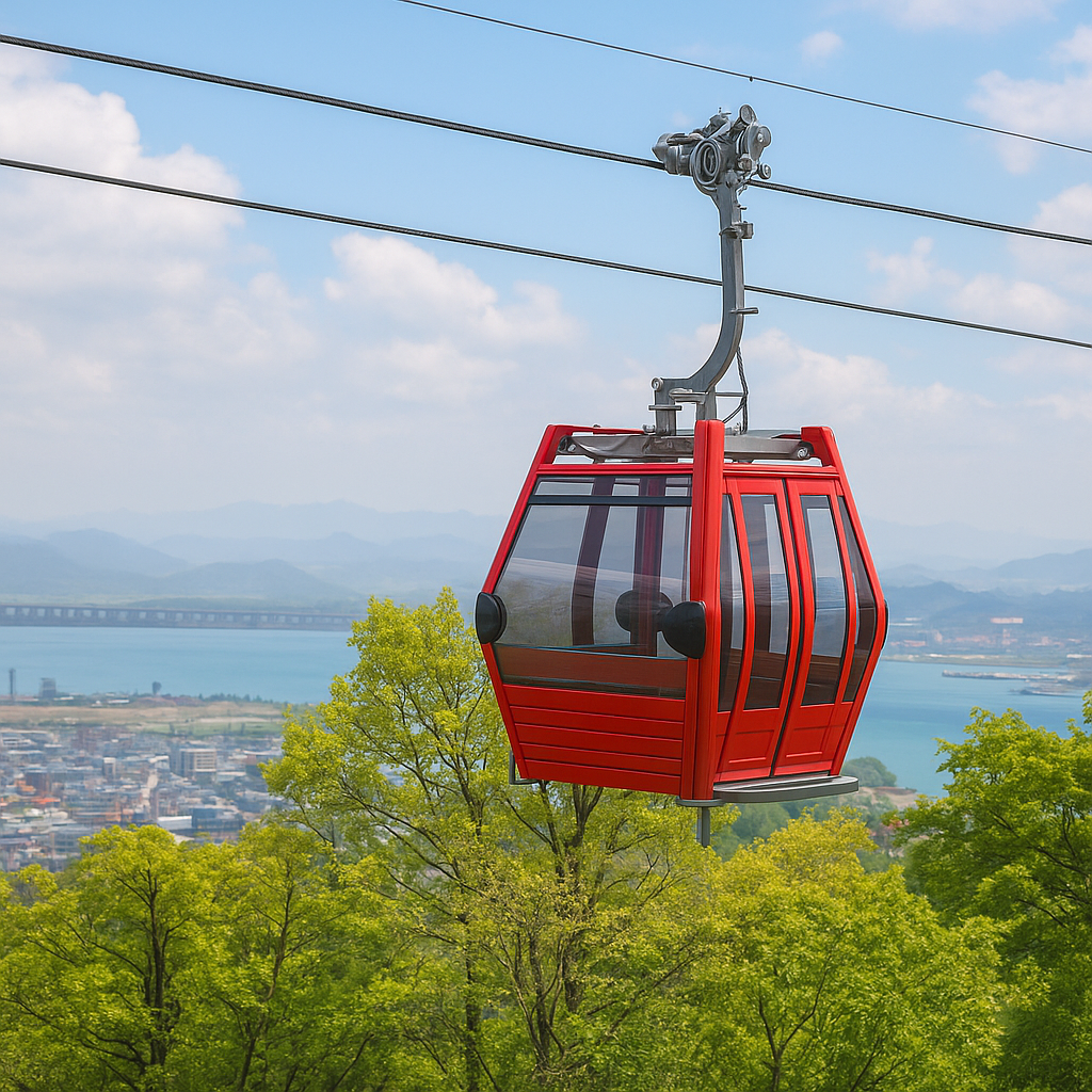 전남 목포 해상케이블카 사진