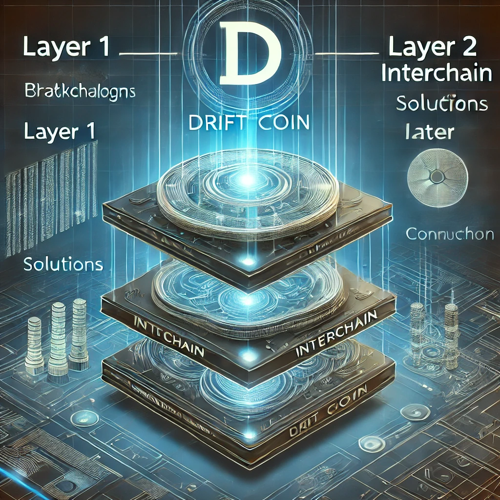 드리프트 코인 기술 스택과 관련된 이미지