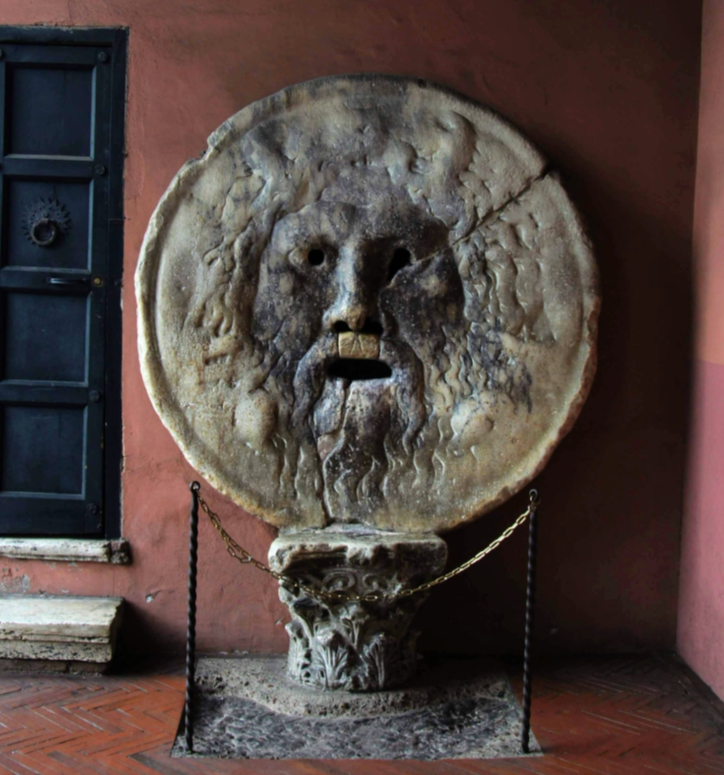 로마 진실의 입과 발렌타인 성당