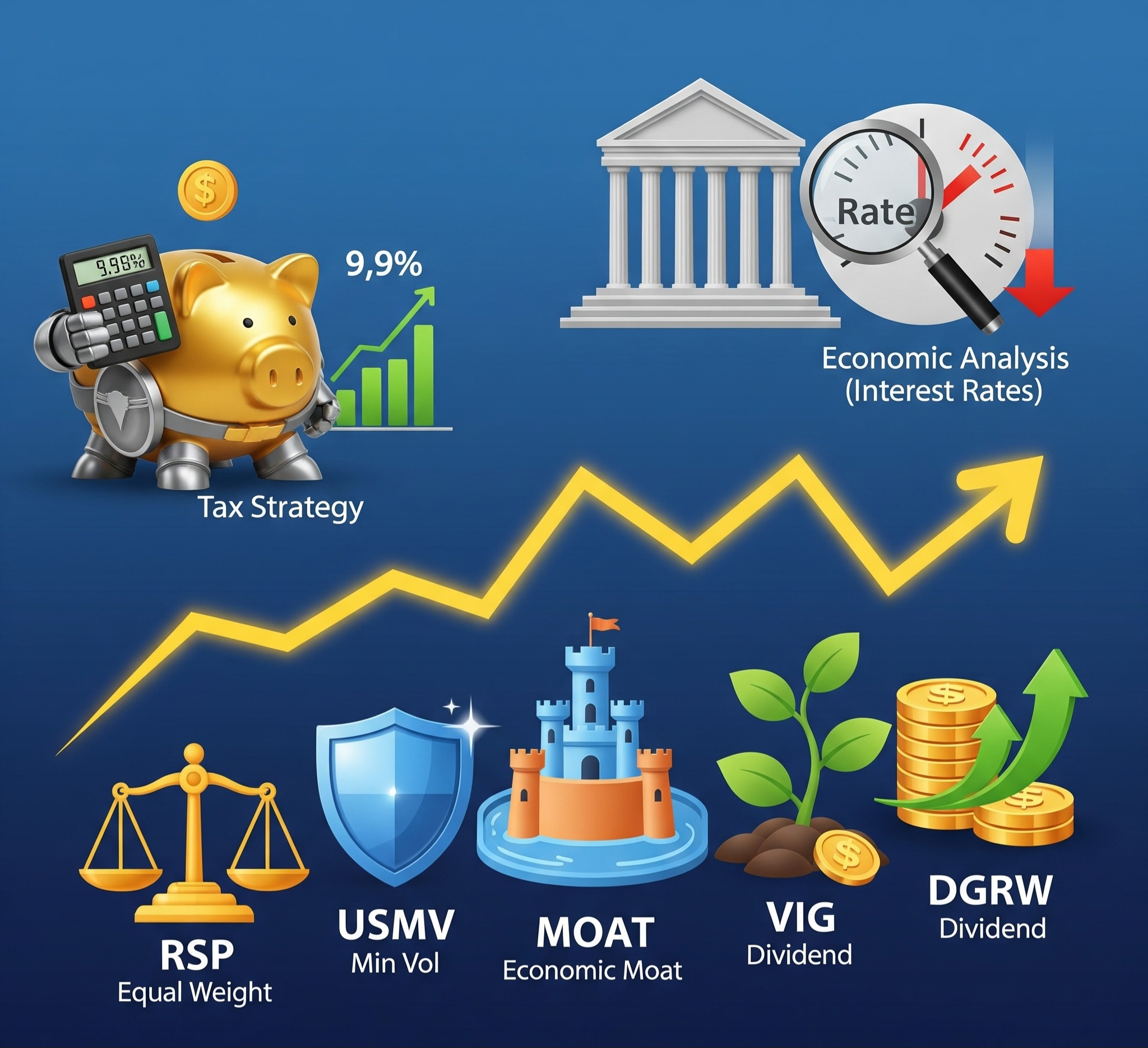미국 ETF 추천 종목과 절세 전략 및 경제지표 분석