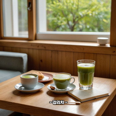 녹차 말차 차이