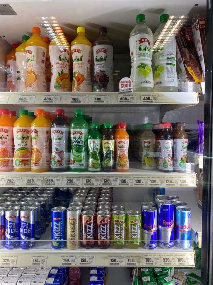 스리랑카 시골마을에서 장보기