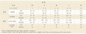 허리사이즈 계산법 바지사이즈표로 알아보는 인치 측정_11
