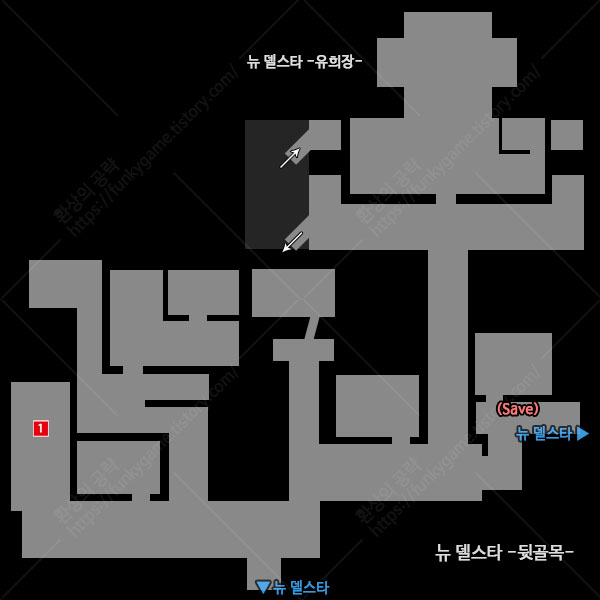 뉴 델스타 뒷골목 이미지