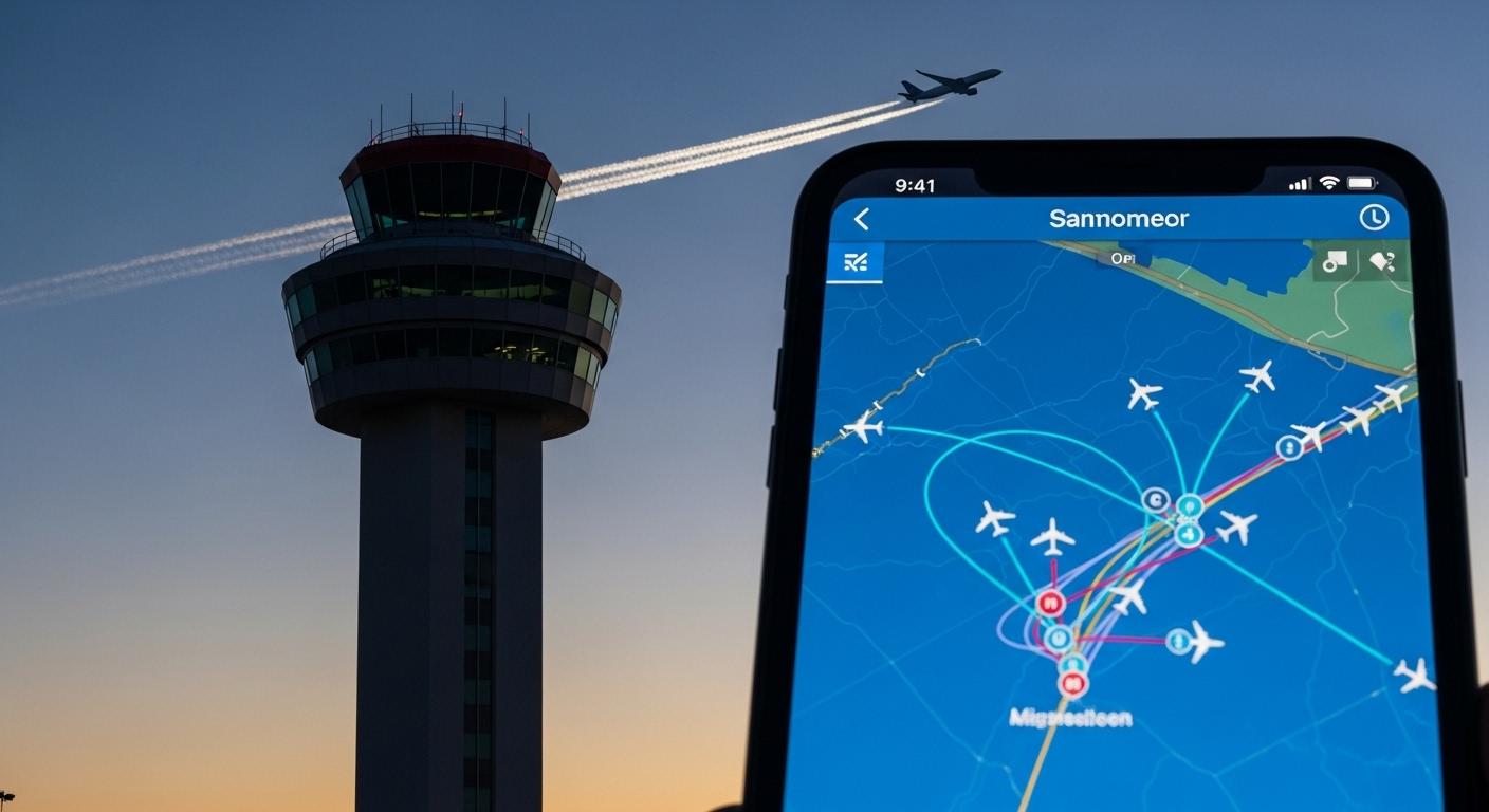 항공기 실시간 위치추적