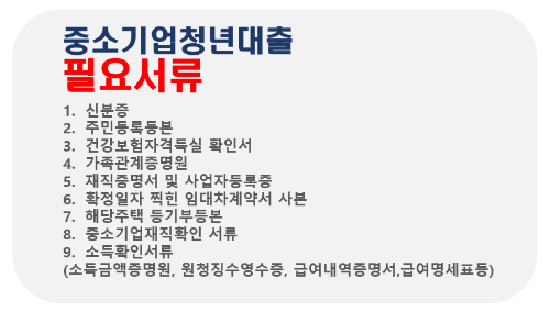 필요서류 설명