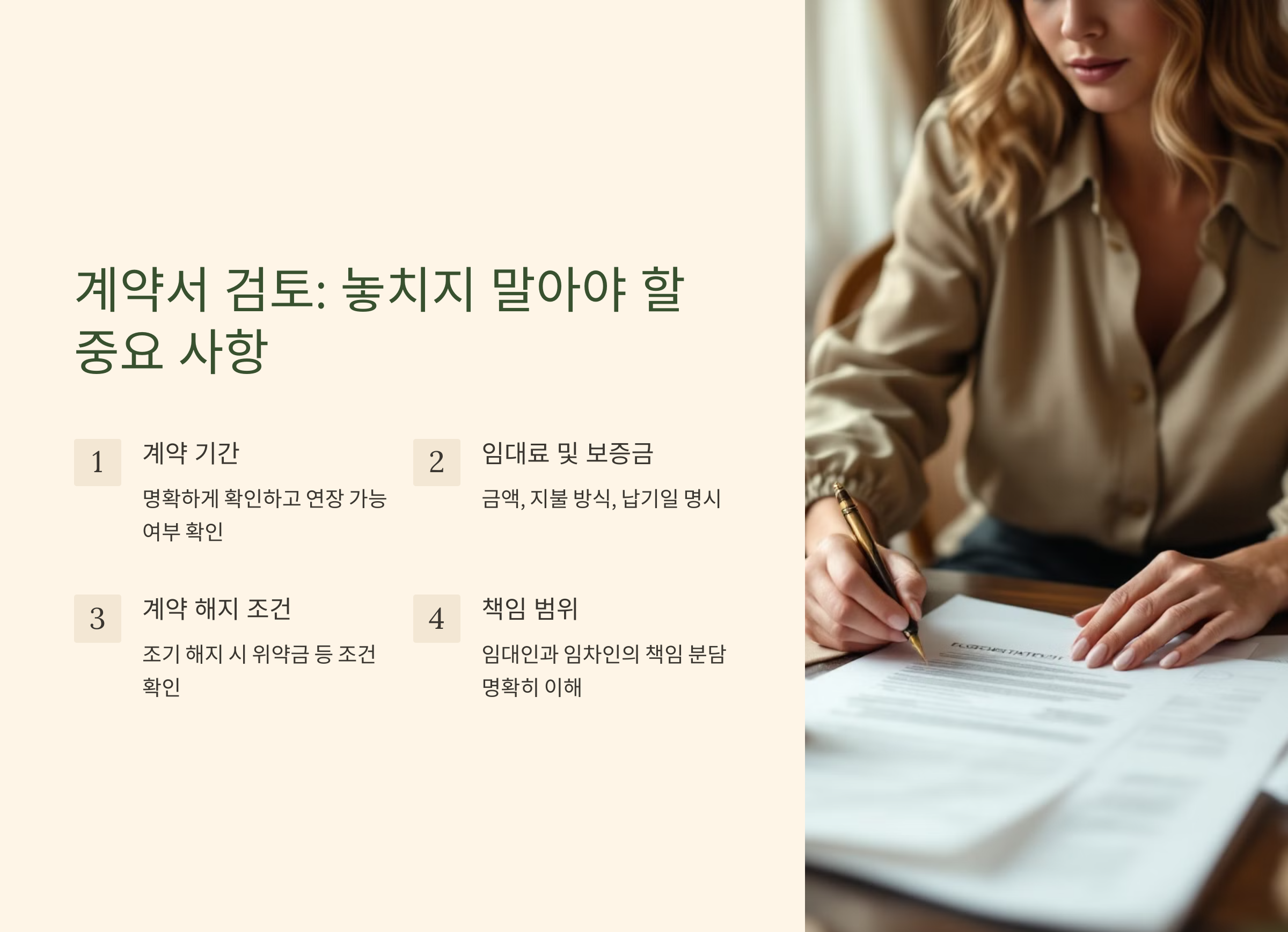 계약서 검토시 주의사항