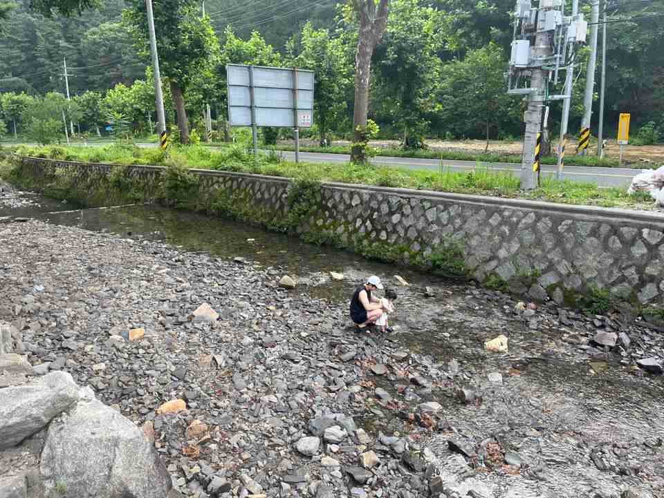 문글램핑 계곡