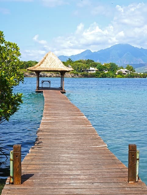 발리 조용한 날