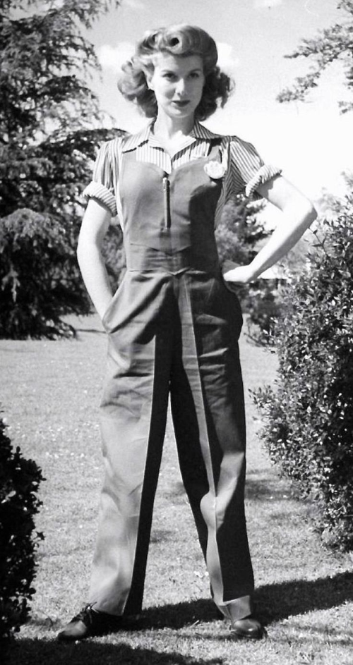 여성 바지의 탄생