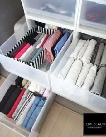 집안 서랍 정리 트레이 파티션 라벨 사용빈도별 배치 노하우_10