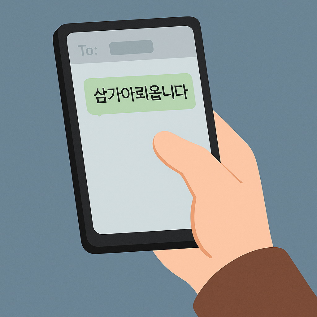 감사 문자 예시 6가지