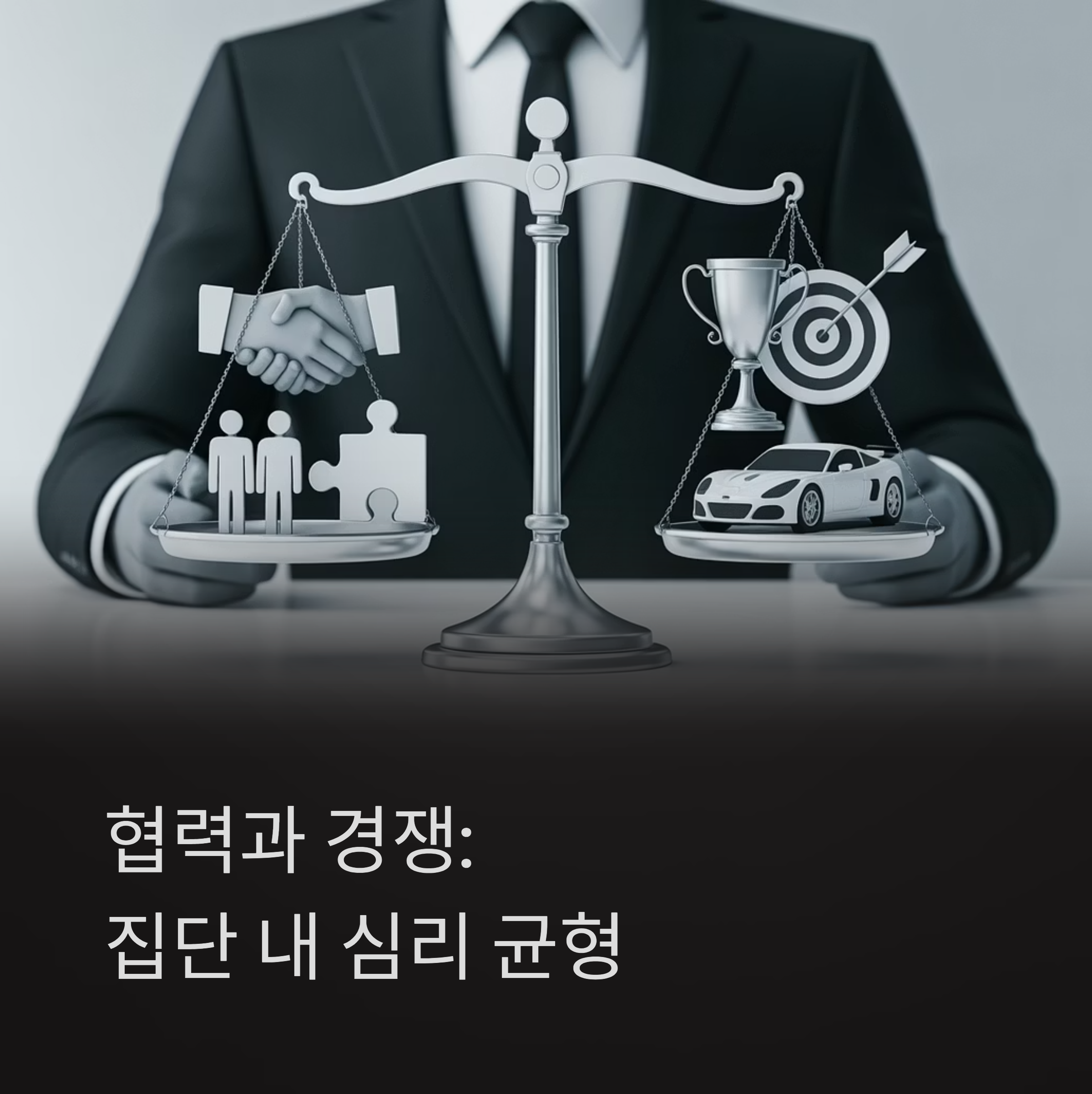 "경쟁은 자극이 되고, 협력은 지속 가능성을 만든다 &mdash; 두 가지는 함께 갈 수 있습니다."