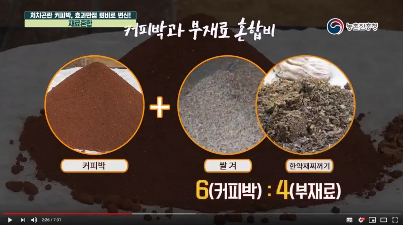 커피찌꺼기 퇴비 활용 비료대체 냄새관리 양조절 안전사용 팁_4
