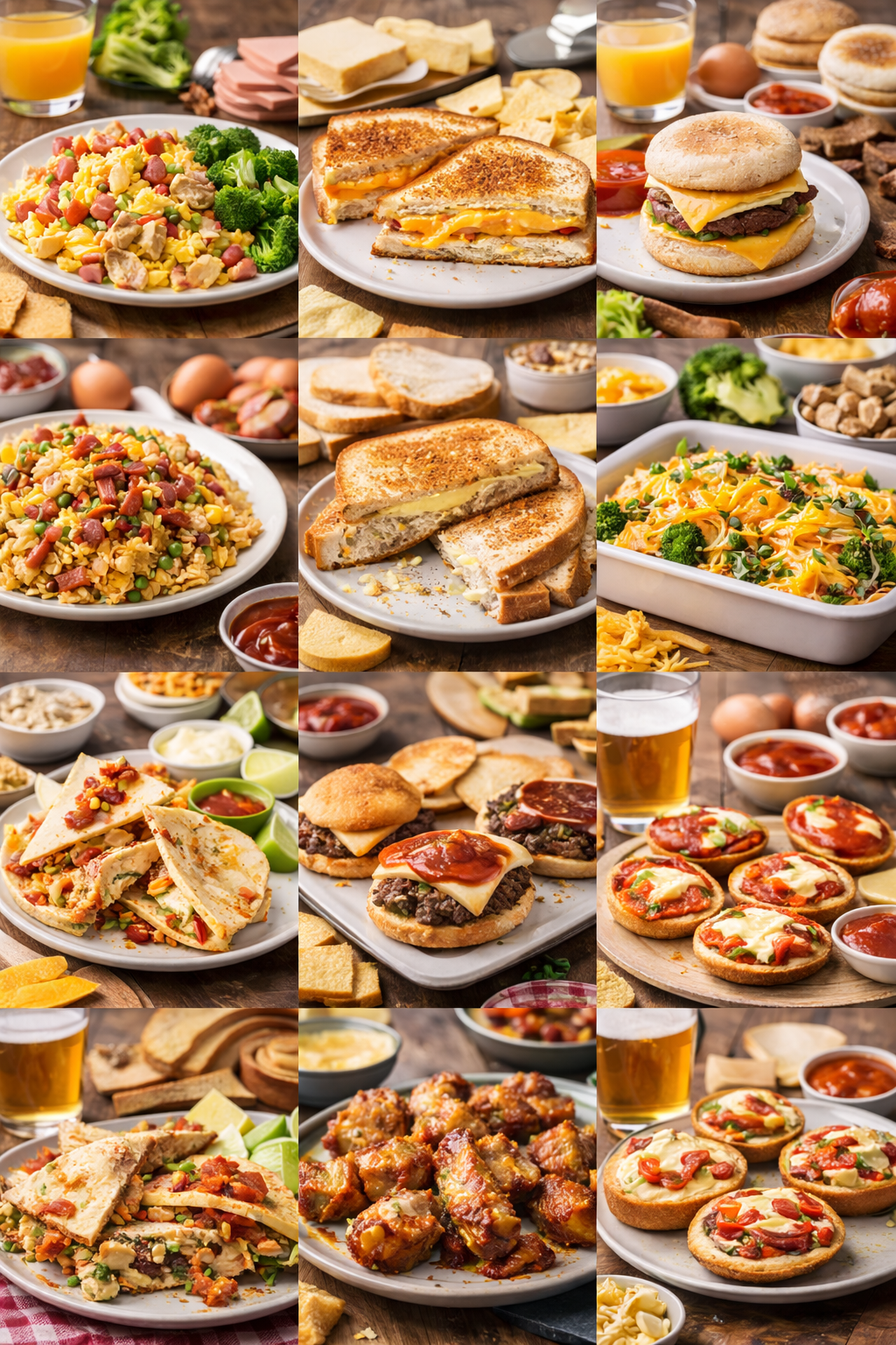 냉장고 재료로 만드는 미국 요리 레시피 관련 사진