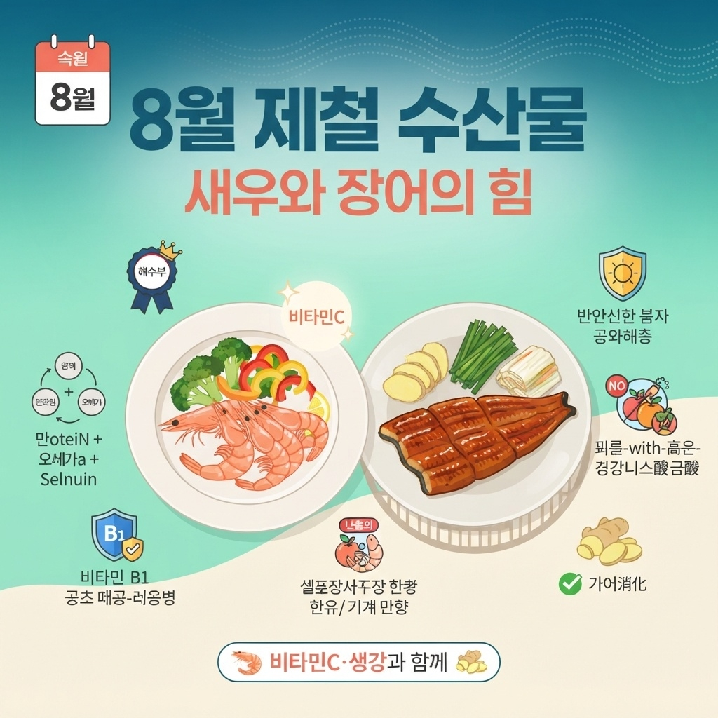 해수부 &ldquo;8월에 꼭 먹으라&rdquo;고 추천한 해산물 두 가지&hellip; 뭘까?