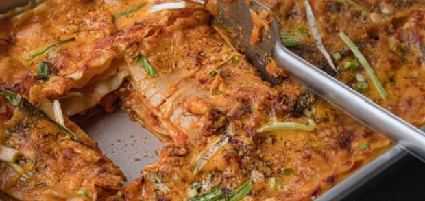 김치로 만든 라자냐, 한국식 퓨전 요리의 새로운 도전