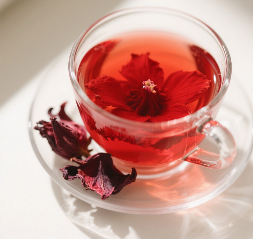 상큼한 히비스커스 붓기차 이미지