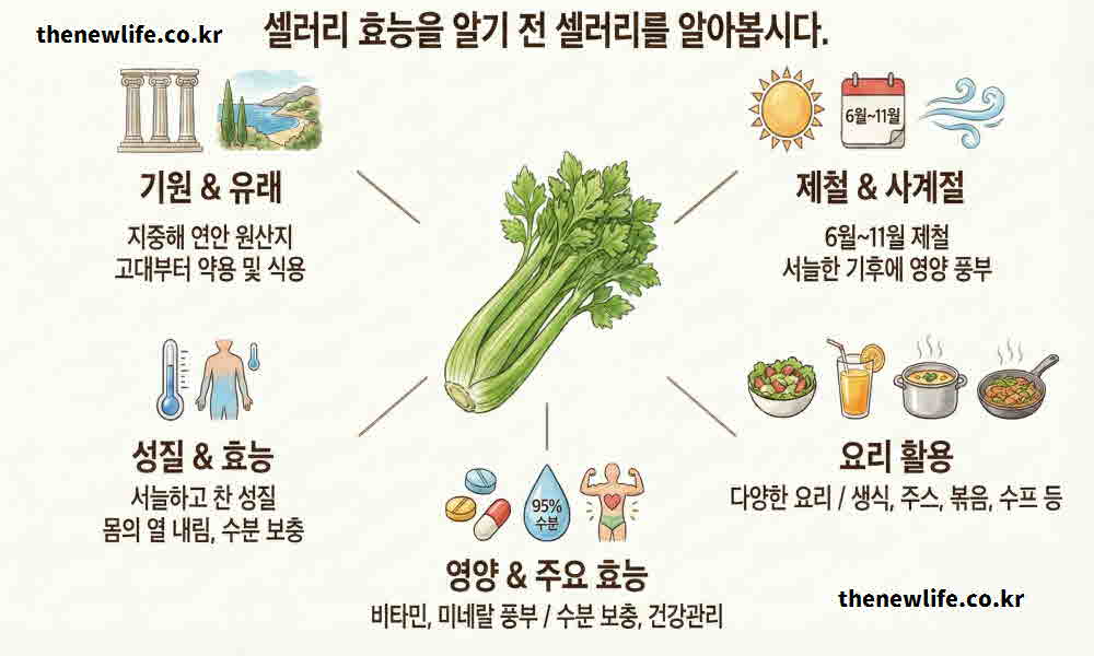 셀러리 효능 기본정보