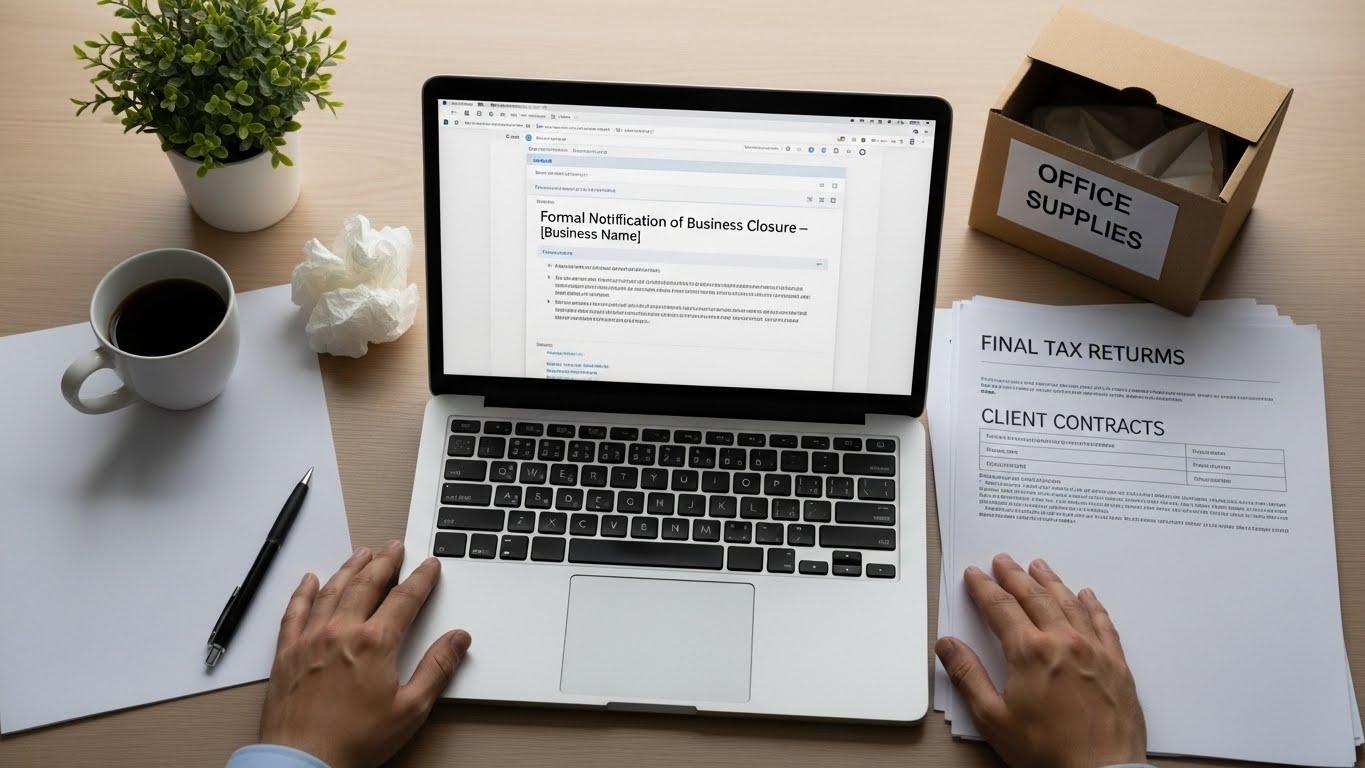 개인사업자 폐업신고 방법