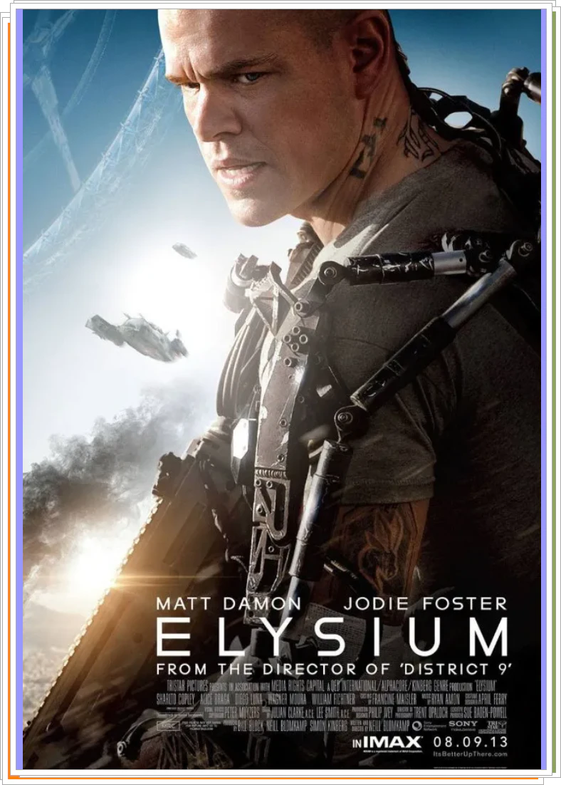영화 엘리시움 2013 포스터
