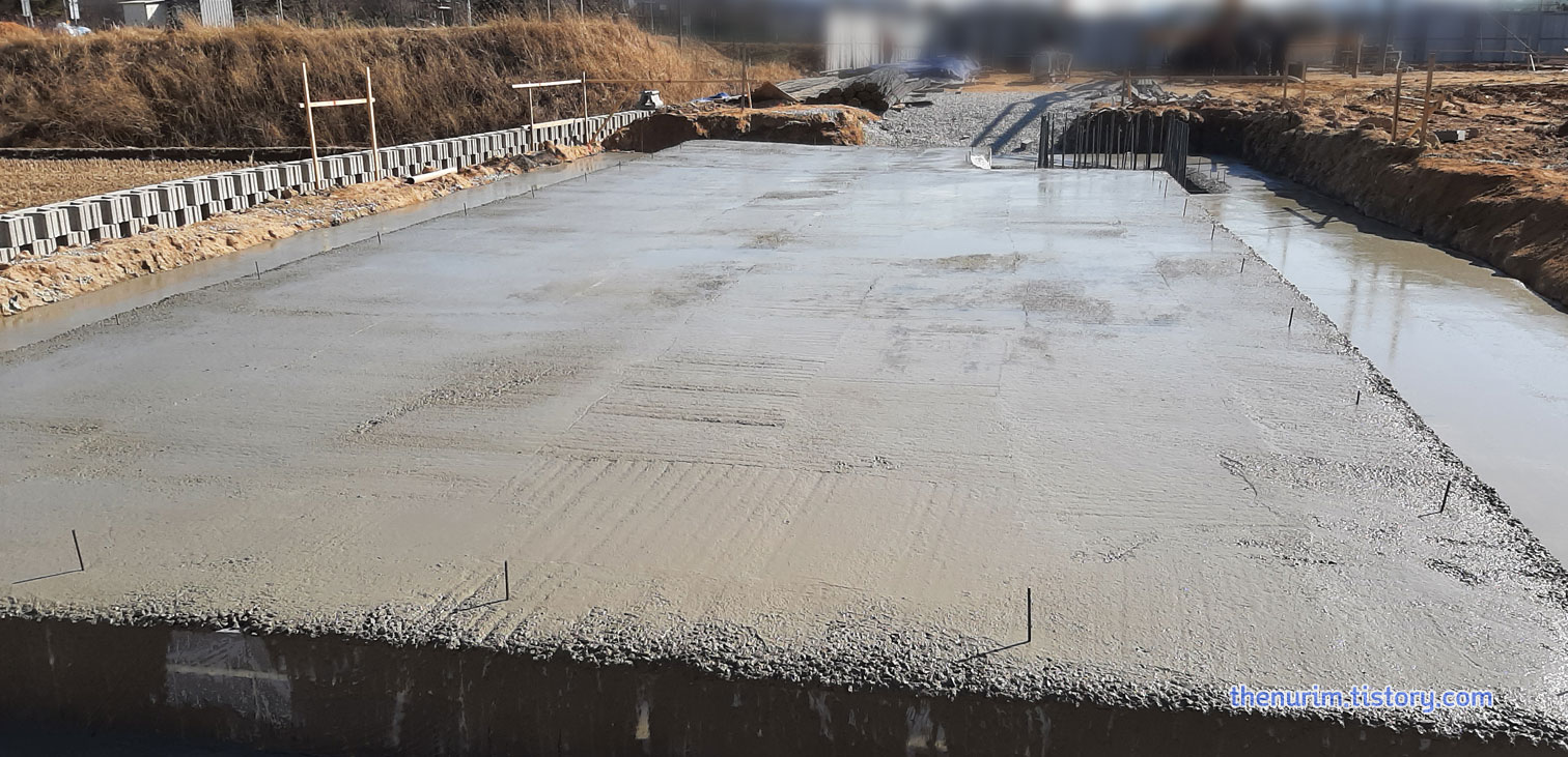 버림-타설-완료-모습