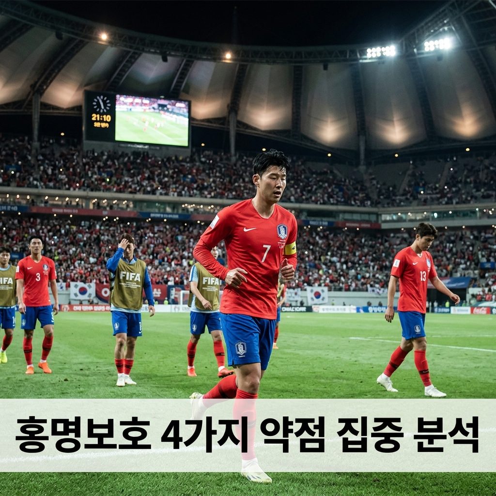 홍명보호 4가지 약점 지적
