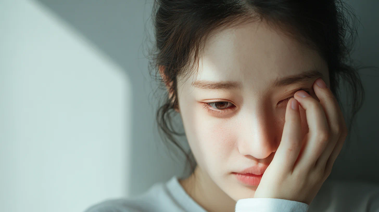 눈 충혈 이미지