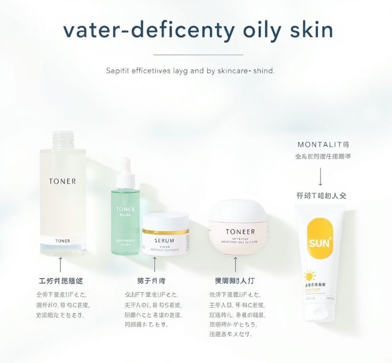 Basic routine for oily skin - cost-effective products