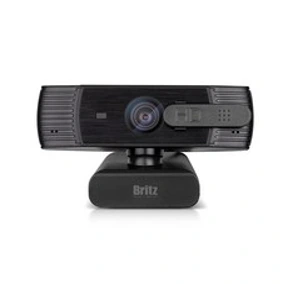 브리츠 BA-AW1 Full-HD 200만 웹캠 화상카메라 PC캠 온라인강의 회의 방송&#44; 블랙