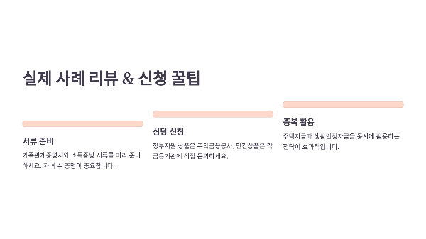 3자녀 가정, 신용 낮아도 가능한 대출 총정리