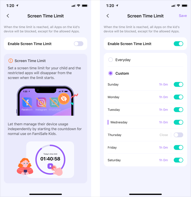 핸드폰 설정 방법