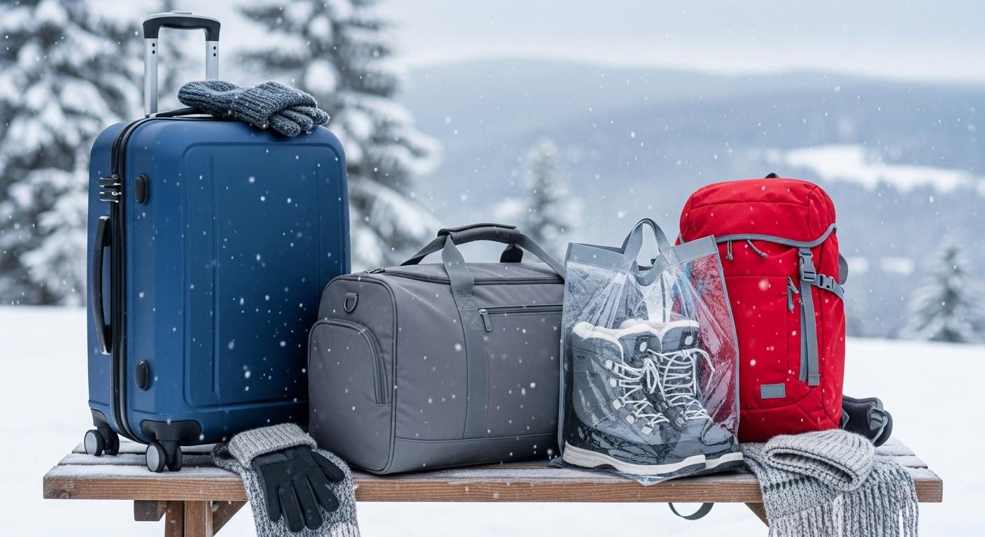 겨울여행캐리어크기