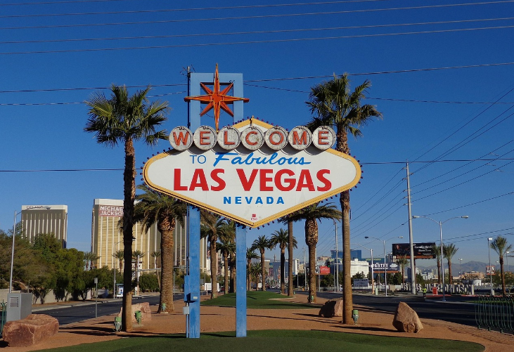 라스베이거스 간판 이미지