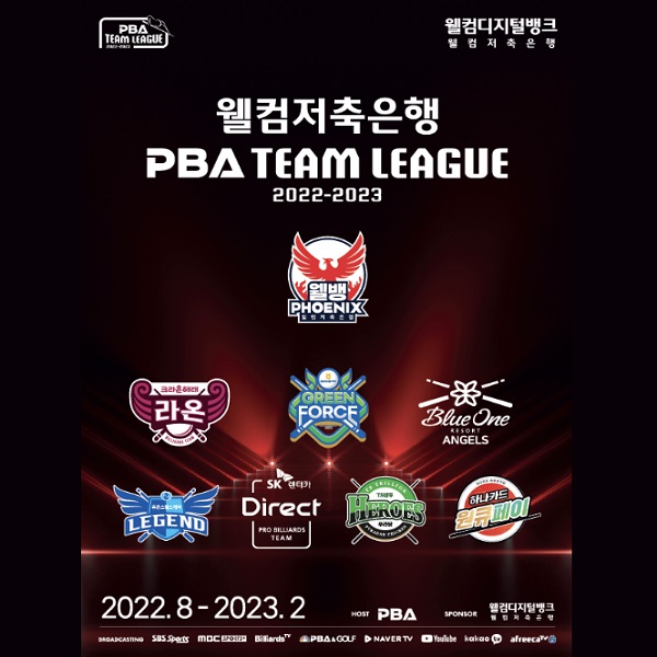 PBA팀리그 1라운드 리뷰 - 경기시간 단축, 3쿠션 애버리지, 몰입도 Up