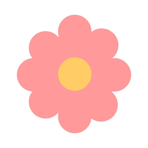 꽃 이모티콘(특수문자) 일러스트