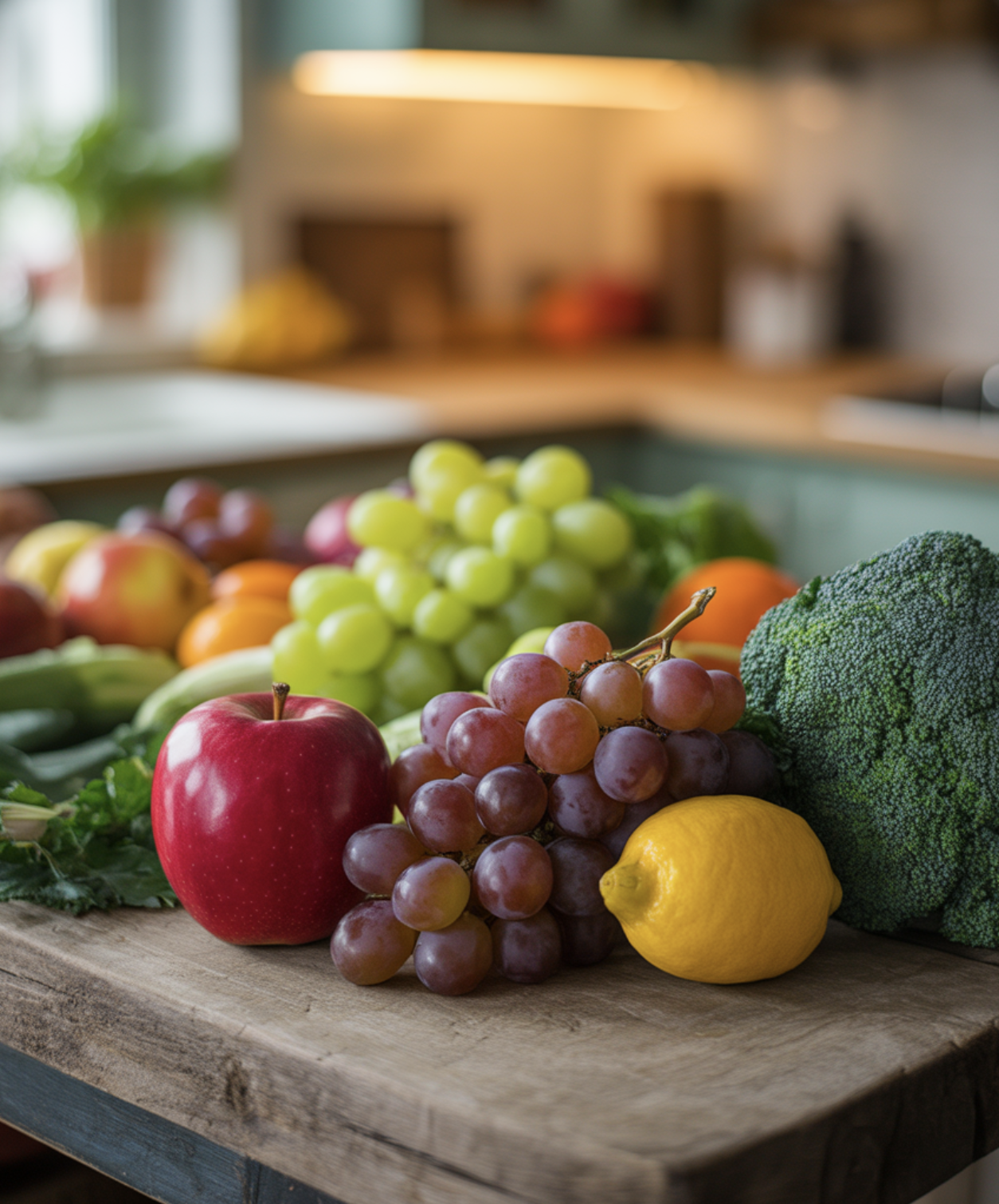 무지개색 식탁 채우기