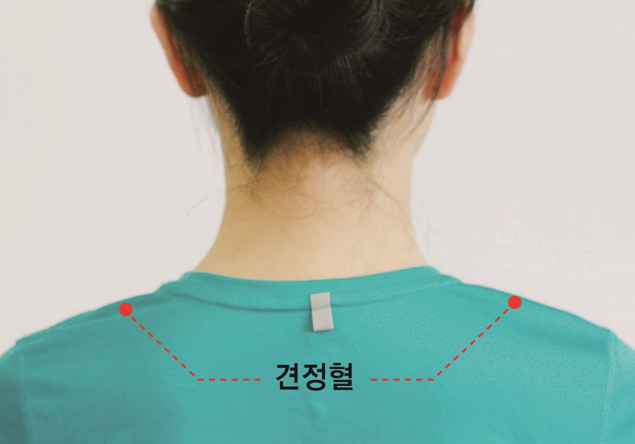 어깨 아플때 혈자리