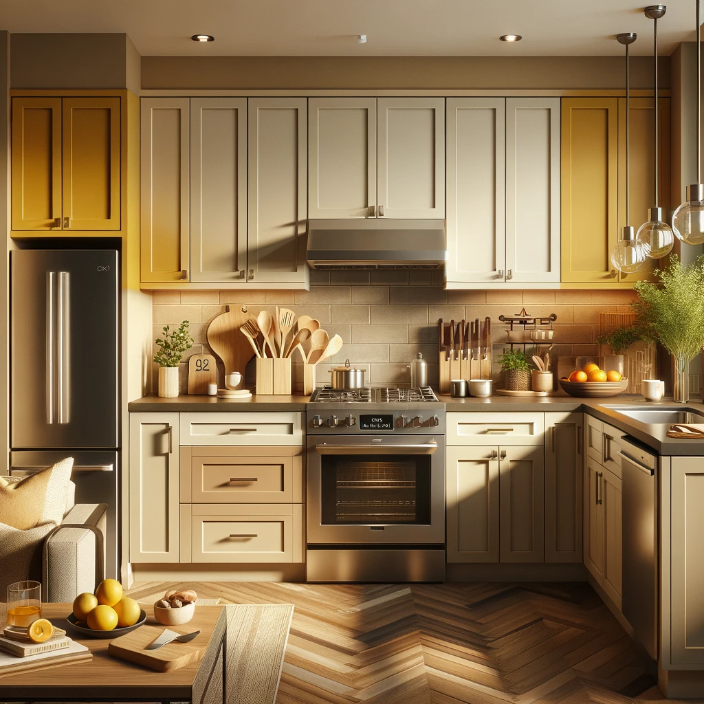 주방 컬러 인테리어