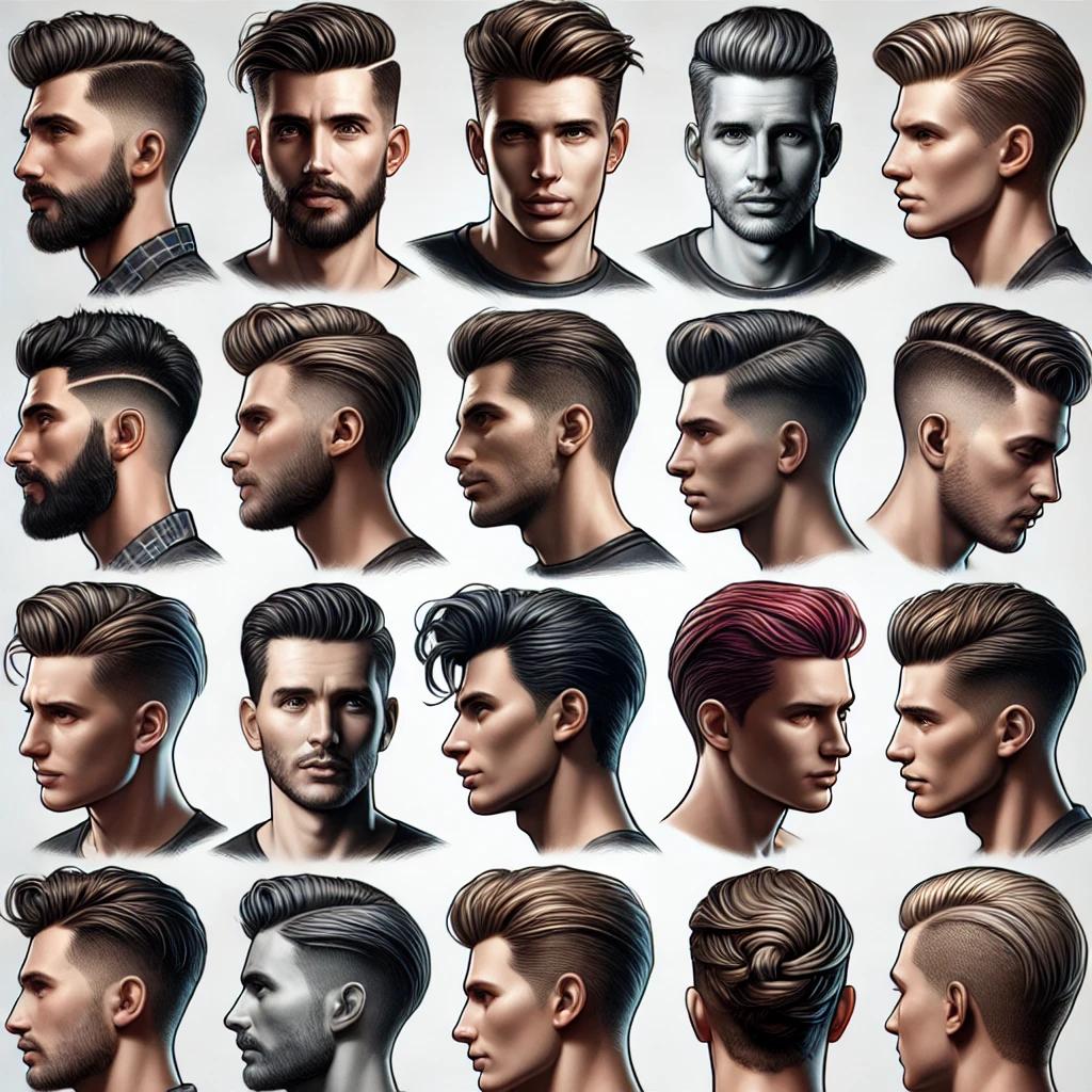 남자 머리스타일 모음